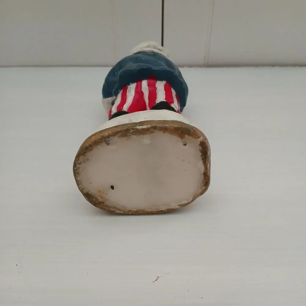 Patriotic Uncle Sam Santa Claus fourth of July Independance Christmas Candle - Picture 13 of 13